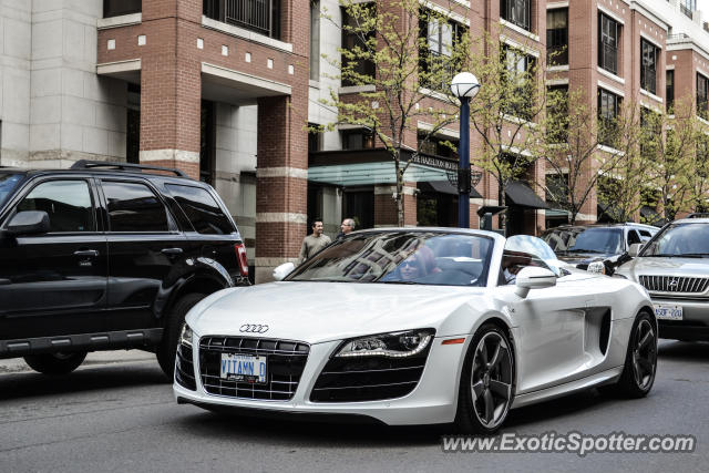 Audi R8 spotted in Toronto, Canada