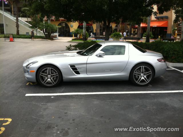 Mercedes SLS AMG spotted in Seminole, Florida