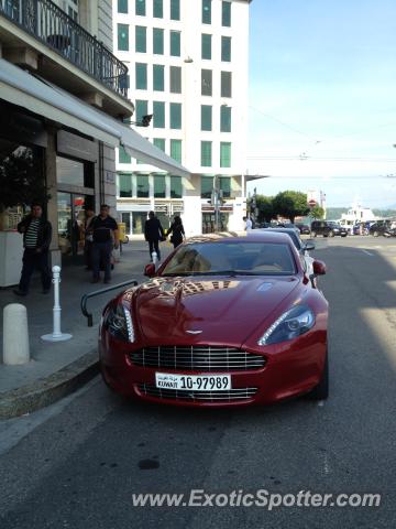 Aston Martin Rapide spotted in Geneva, Switzerland