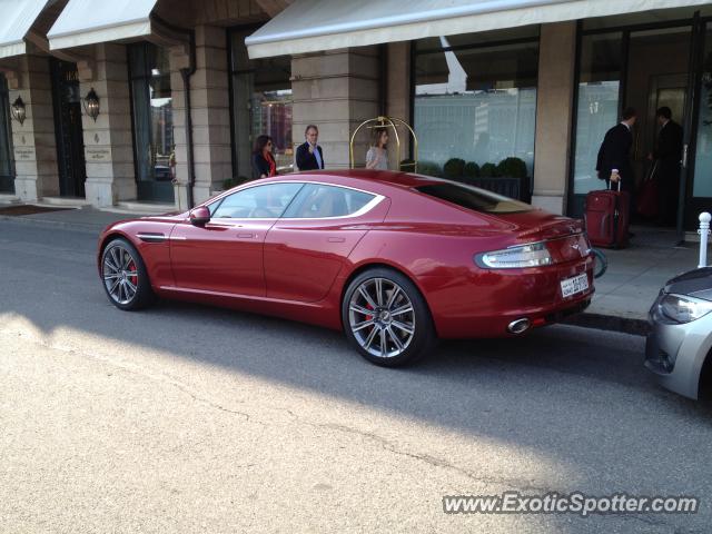 Aston Martin Rapide spotted in Geneva, Switzerland