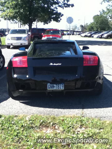 Lamborghini Gallardo spotted in Easton, Pennsylvania