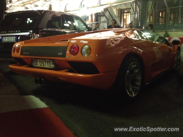 Lamborghini Diablo spotted in Monte Carlo, Monaco