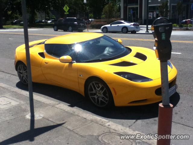 Lotus Evora spotted in Alameda, California