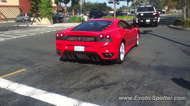 Ferrari F430 spotted in Alameda, California