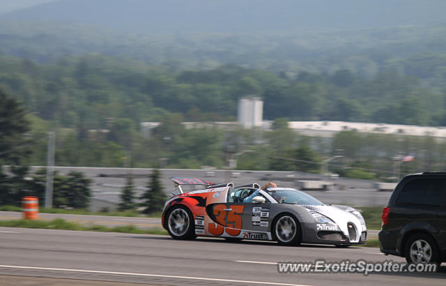 Bugatti Veyron spotted in Binghamton, New York