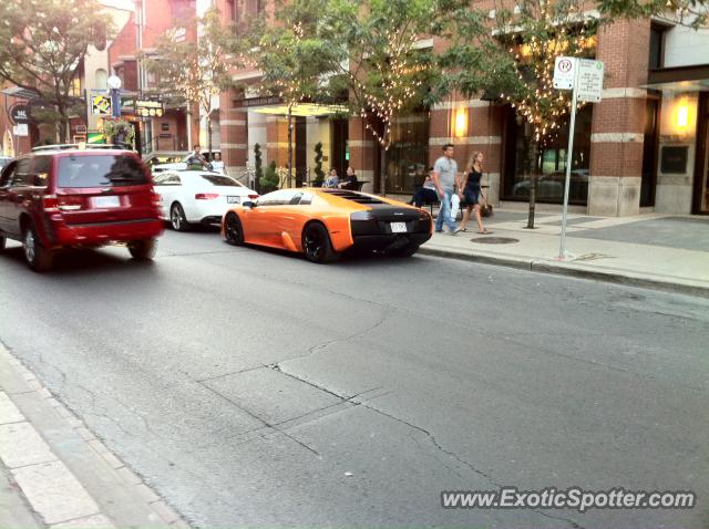 Lamborghini Murcielago spotted in Toronto, Canada