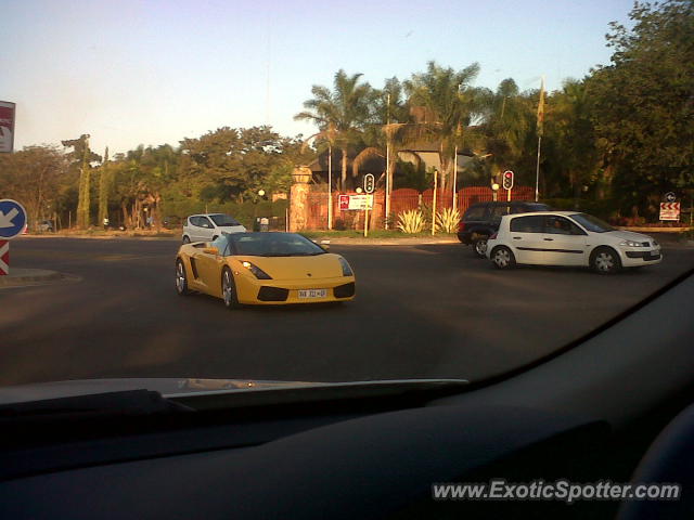 Lamborghini Gallardo spotted in Pretoria, South Africa