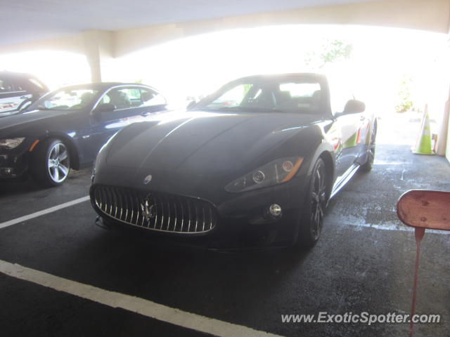 Maserati GranTurismo spotted in Greenwich, Connecticut