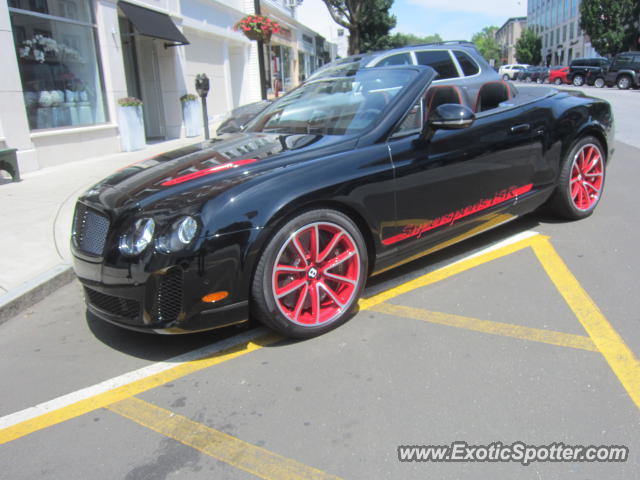 Bentley Continental spotted in Greenwich, Connecticut