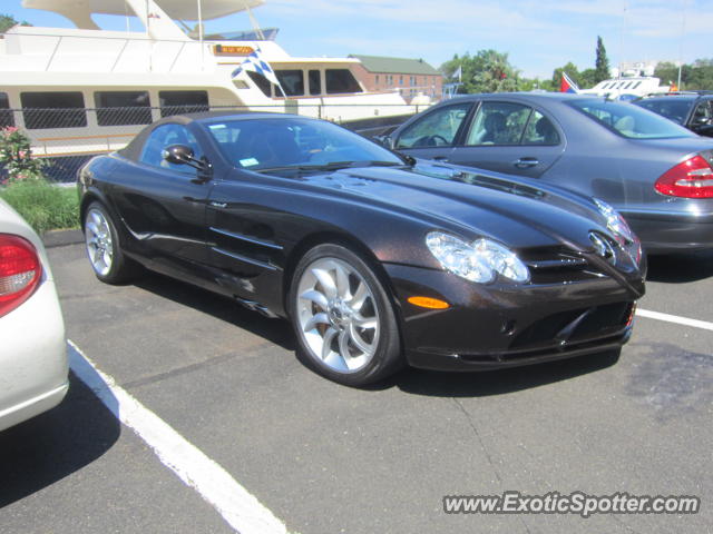 Mercedes SLR spotted in Greenwich, Connecticut