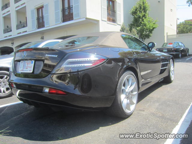 Mercedes SLR spotted in Greenwich, Connecticut