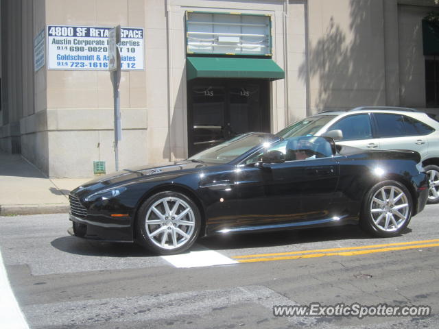 Aston Martin Vantage spotted in Greenwich, Connecticut