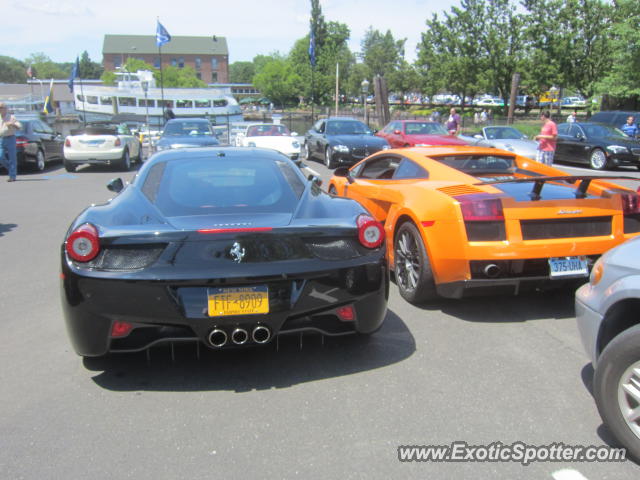 Ferrari 458 Italia spotted in Greenwich, Connecticut