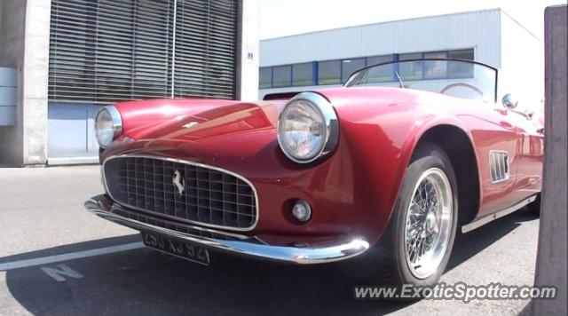 Ferrari 250 spotted in Geneva, Switzerland