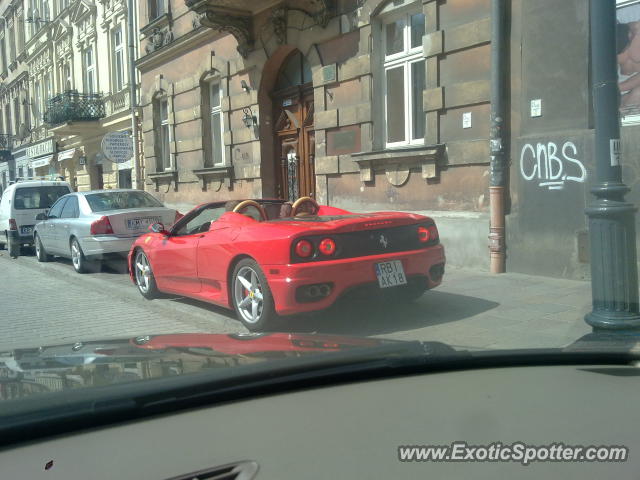 Ferrari 360 Modena spotted in Cracow, Poland