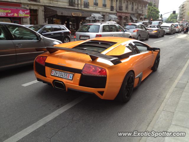 Lamborghini Murcielago spotted in Geneva, Switzerland