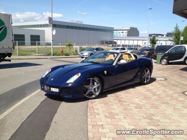 Ferrari 599GTB spotted in Geneva, Switzerland