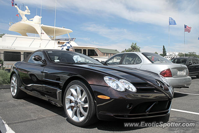 Mercedes SLR spotted in Greenwich, Connecticut