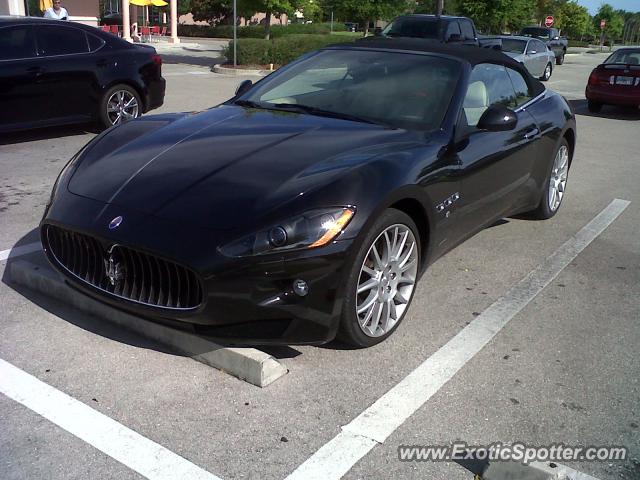 Maserati GranTurismo spotted in Naples, Florida