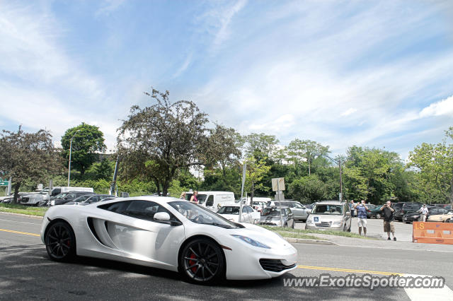 Mclaren MP4-12C spotted in Greenwich, Connecticut