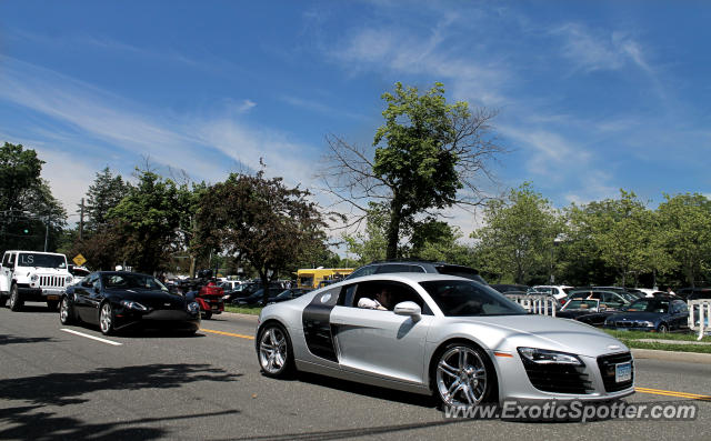 Audi R8 spotted in Greenwich, Connecticut