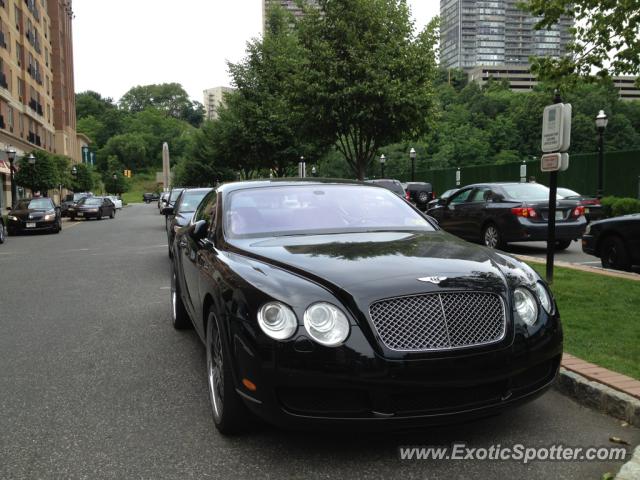 Bentley Continental spotted in West New York, New Jersey