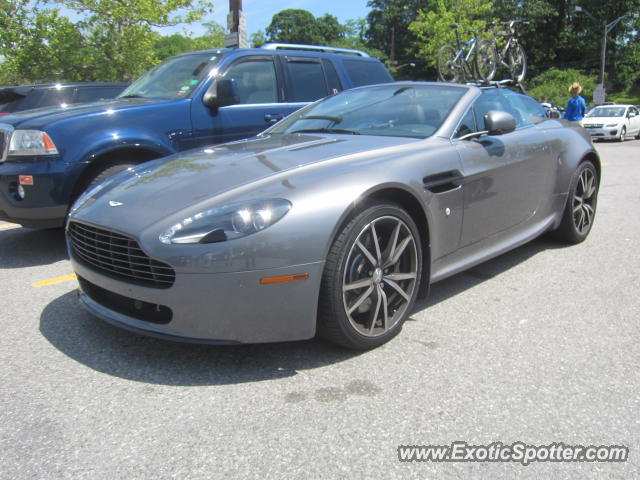 Aston Martin Vantage spotted in Greenwich, Connecticut