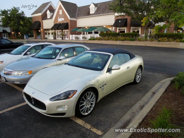 Maserati GranCabrio spotted in Barrington, Illinois