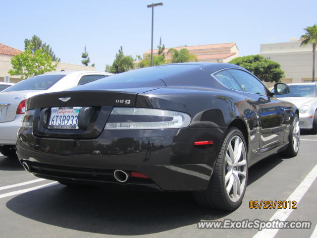 Aston Martin DB9 spotted in Del Mar, California