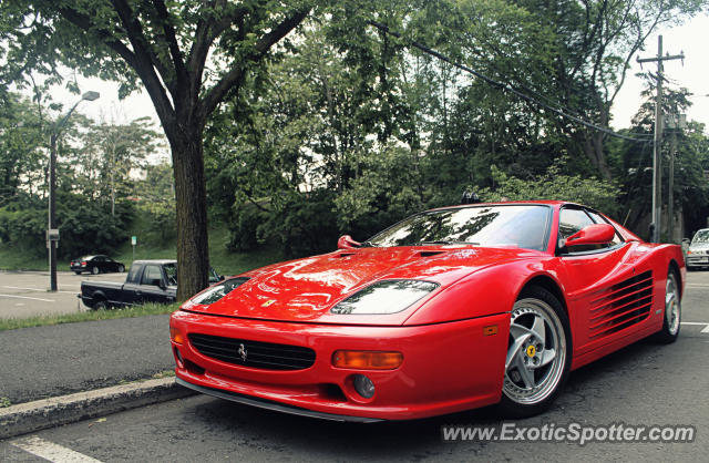 Ferrari Testarossa spotted in Greenwich, Connecticut