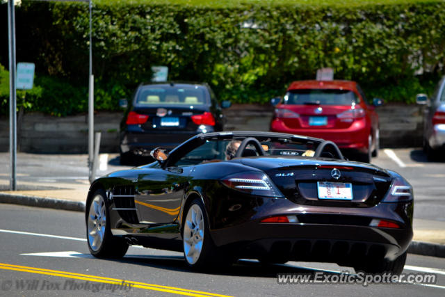 Mercedes SLR spotted in Greenwich, Connecticut