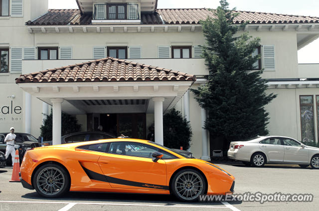 Lamborghini Gallardo spotted in Greenwich, Connecticut