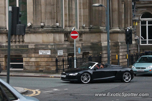 Audi R8 spotted in Leeds, United Kingdom