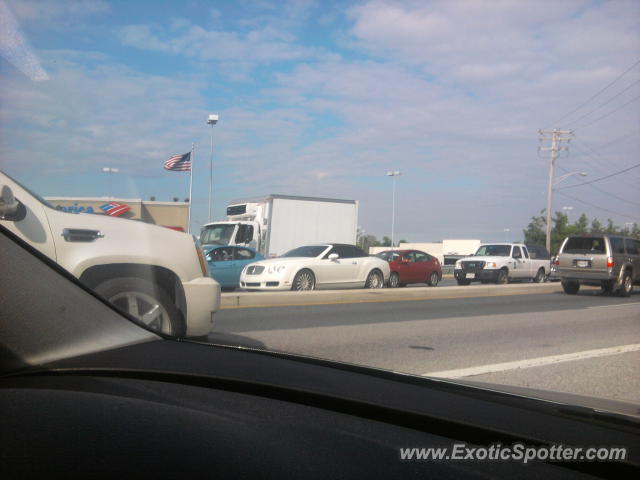 Bentley Continental spotted in Annapolis, Maryland