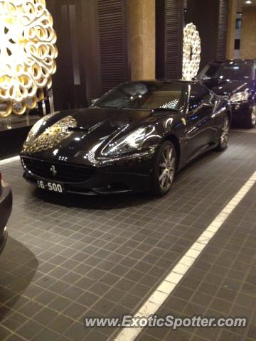 Ferrari California spotted in Melbourne, Australia