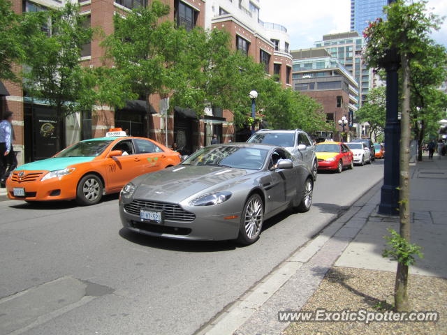 Aston Martin Vantage spotted in Toronto, Canada