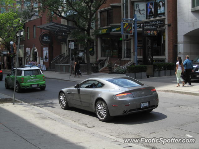 Aston Martin Vantage spotted in Toronto, Canada