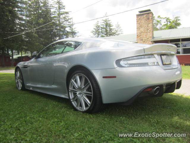 Aston Martin DBS spotted in Poconos, Pennsylvania