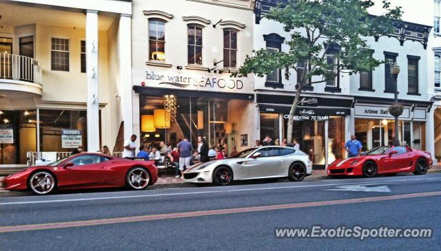 Ferrari 599GTB spotted in Red Bank, New Jersey