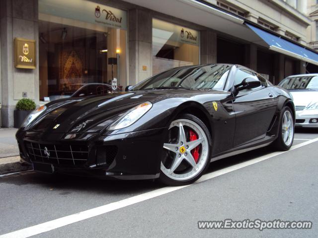 Ferrari 599GTB spotted in Zurich, Switzerland