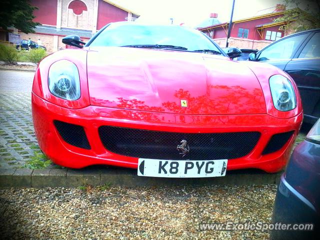 Ferrari 599GTB spotted in Braintree, United Kingdom