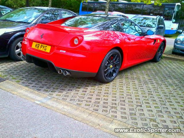 Ferrari 599GTB spotted in Braintree, United Kingdom