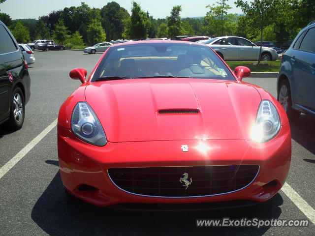 Ferrari California spotted in Hershey, Pennsylvania