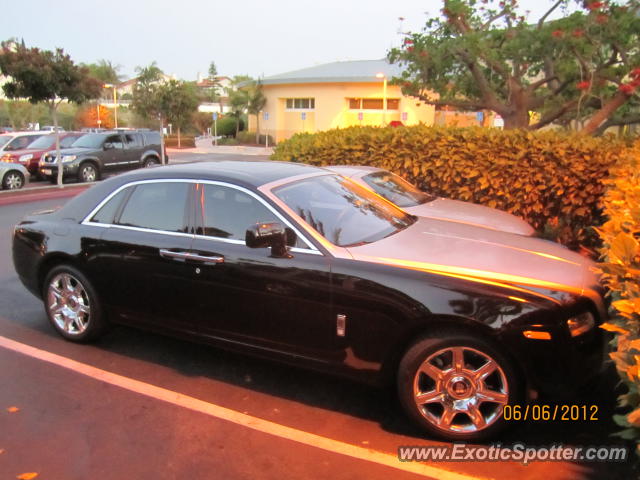 Rolls Royce Ghost spotted in Del Mar, California