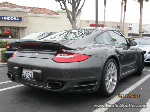 Porsche 911 Turbo spotted in Del Mar, California