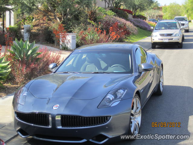 Fisker Karma spotted in Rancho Santa Fe, California