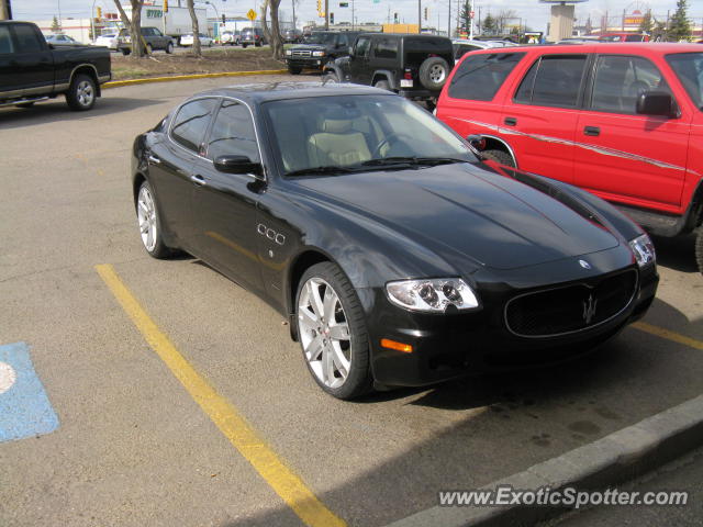 Maserati Quattroporte spotted in Edmonton, Canada