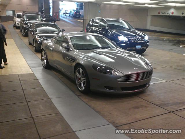 Aston Martin DB9 spotted in Seattle, Washington