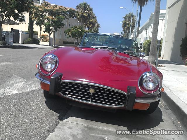 Jaguar E-Type spotted in Beverly Hills, California