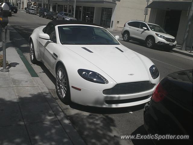 Aston Martin Vantage spotted in Beverly Hills, California